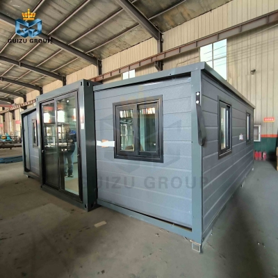 Prefab modular  20 ft folding expandable container houses satılık
